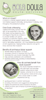 Oola Doula Rack Card